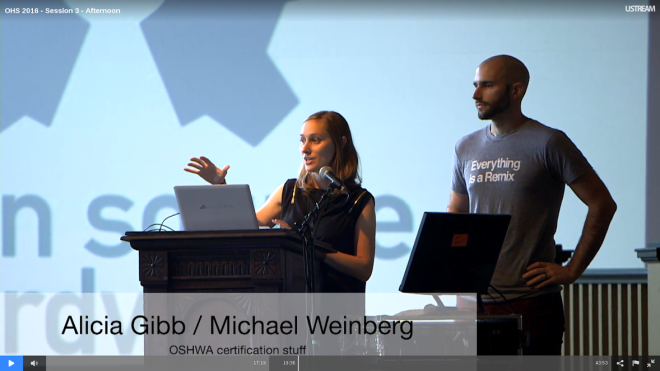 Open Hardware Summit 2016: afternoon sessions