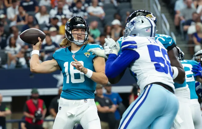 See photographs from the 2023 NFL preseason opening between the  Jacksonville Jaguars and the Dallas Cowboys., by Manis Kumar, Aug, 2023