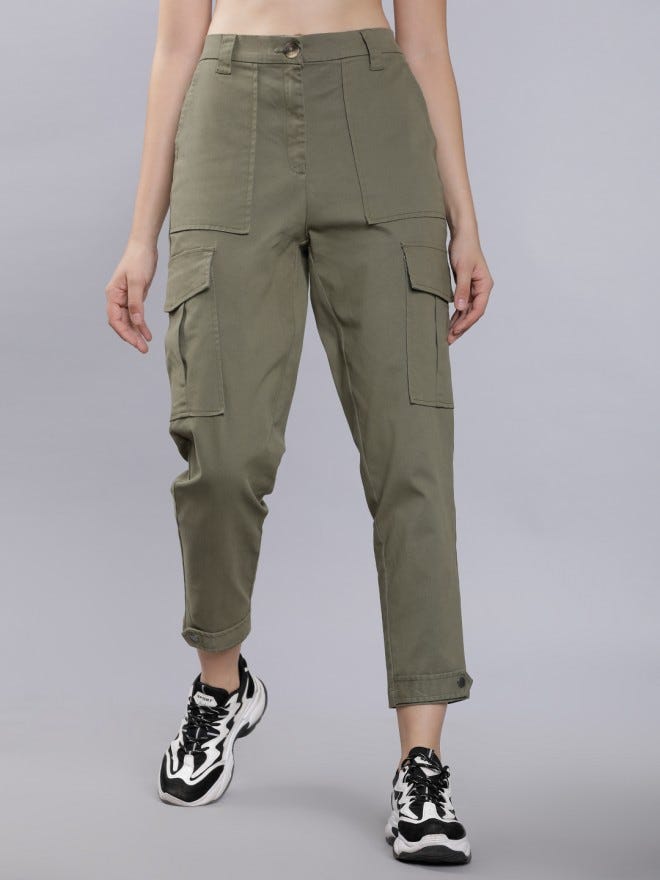 Female Cargo Pants - Roperro - Medium
