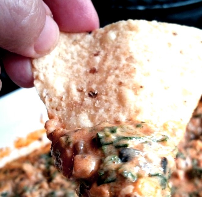 Hot Mexican Spinach Dip