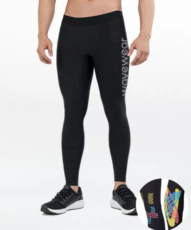 Sports Science: Lock in Joint Stability with WaveWear L20 Kinetic Tape Leggings