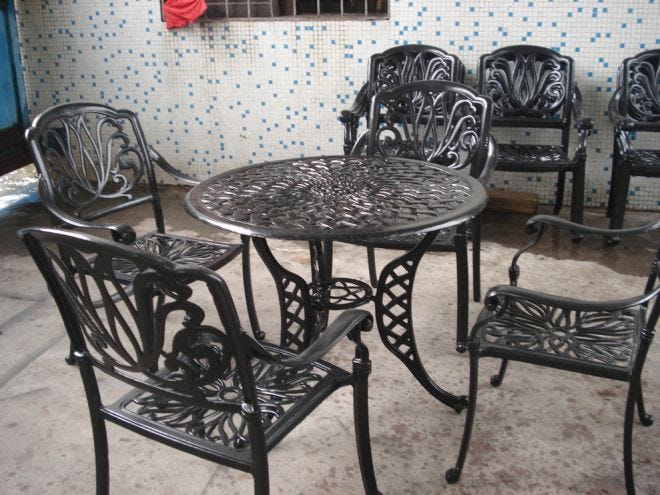 How to Select Iron Outdoor Furniture | by qiu marry | Medium