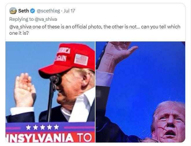 Which is the REAL Trump Photo? - Dr. SHIVA Ayyadurai, MIT PhD - Medium