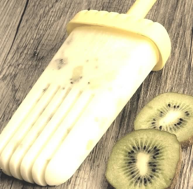 Tropical Kiwi Ice Pops — Banana Dessert