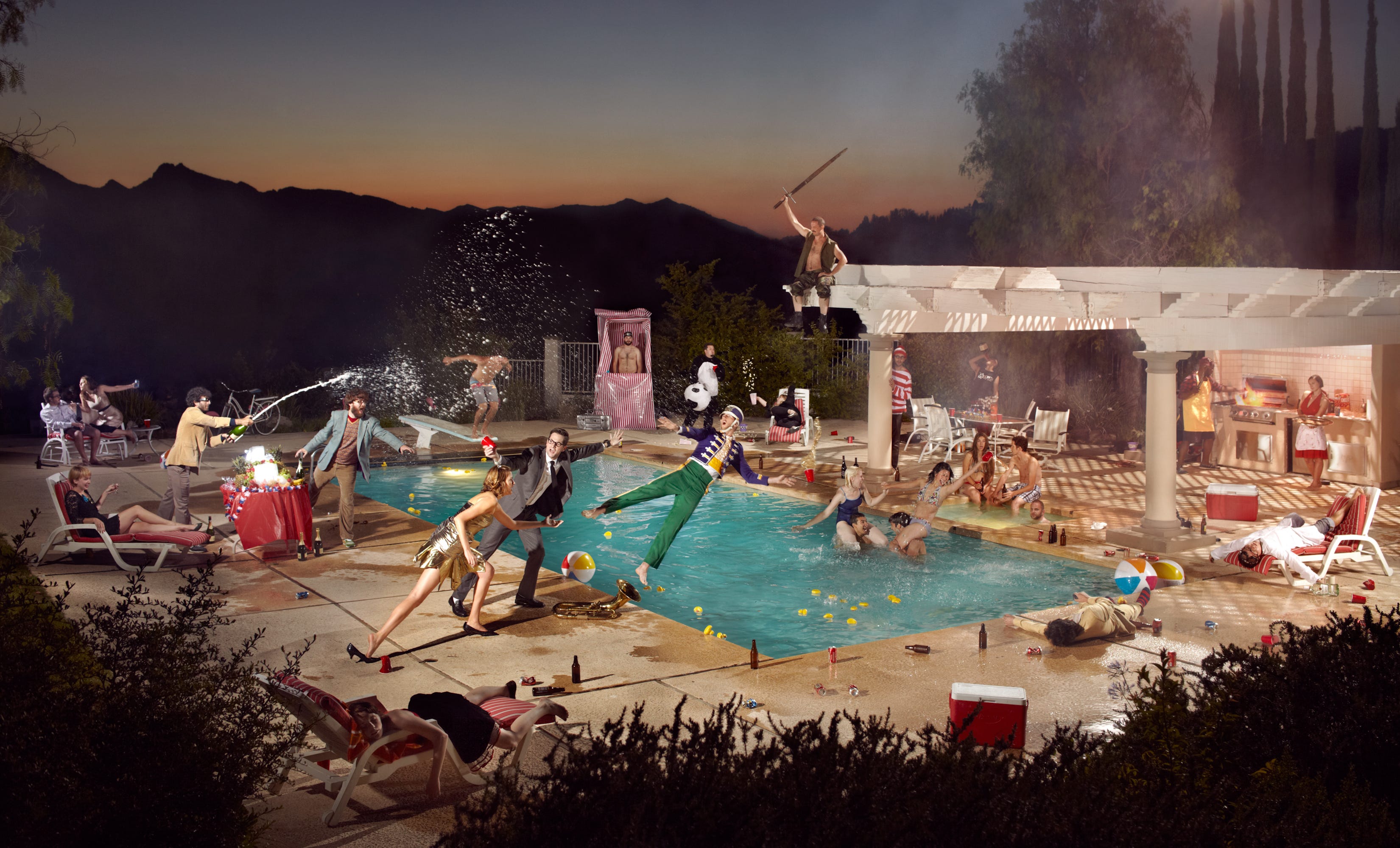 Tableaux Vivants. Photographer Ryan Schude creates short… | by Taylor  Glascock | Vantage | Medium