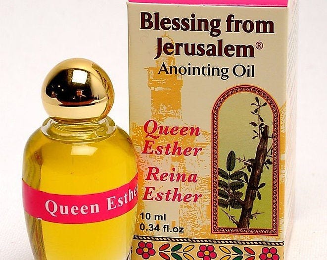 Queen Esther Biblically Inspired Jerusalem Anointing Oil — 10 Ml