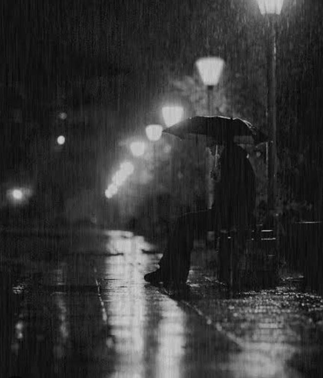 sad boy alone in love in rain