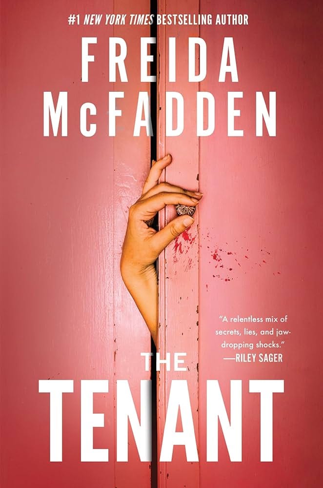 Book Review: The Tenant, Freida McFadden (CONTAINS SPOILERS)