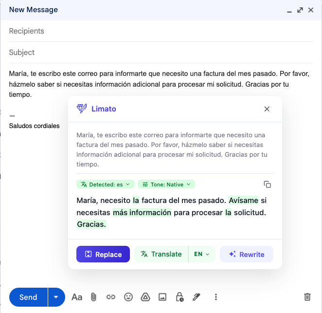 Llevo dos años escribiendo en español y construí Limato para dejar de sonar a extranjero