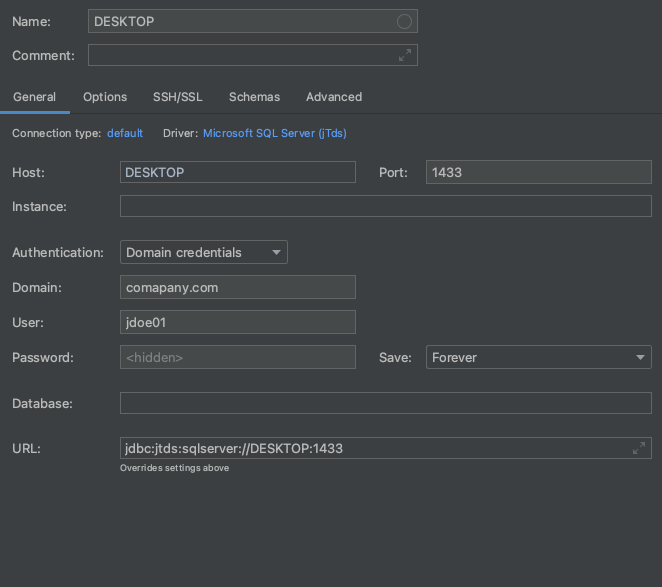 Connecting to an on-premise SQL Server via DataGrip on MacOS | by ...