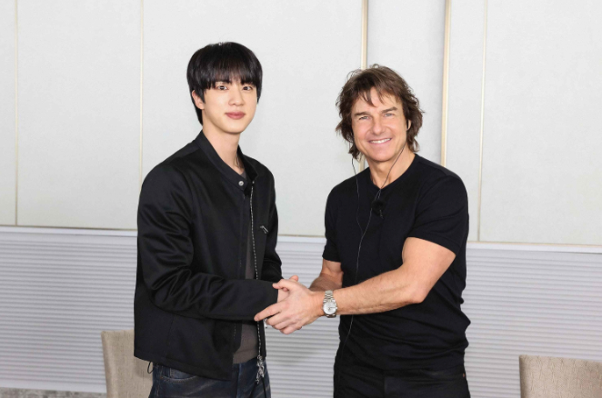 Tom Cruise Meets BTS’s Jin — And Gets Introduced to One of Most Unexpected K-Food Dishes