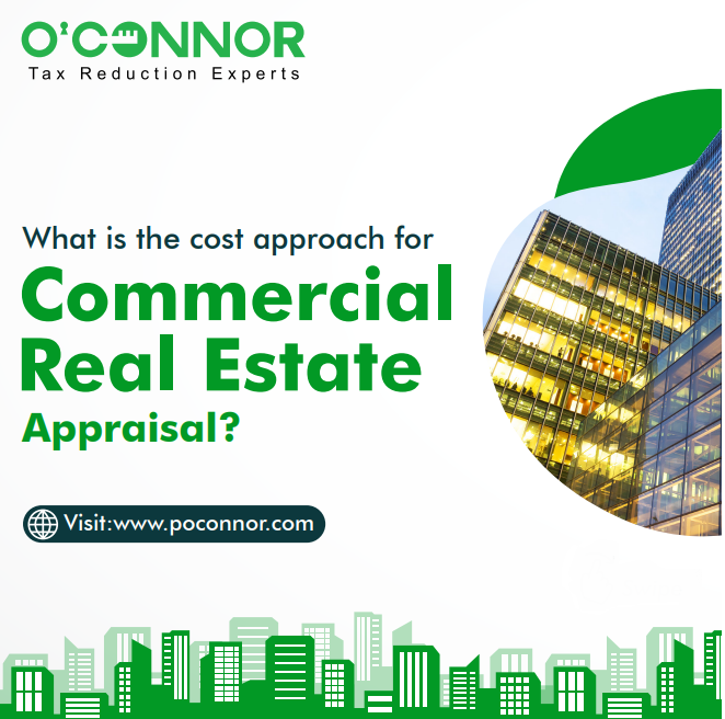 What is the cost approach for commercial real estate appraisal? O