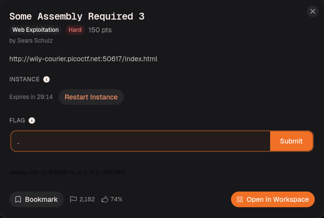 Some Assembly Required 3 PicoCTF(CyLab)