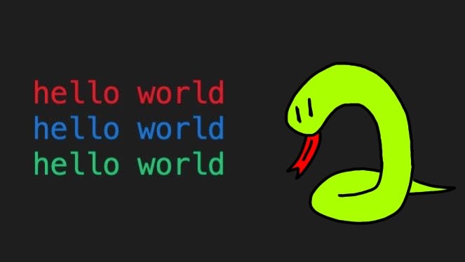 How to Print Coloured Text in Python | Python in Plain English