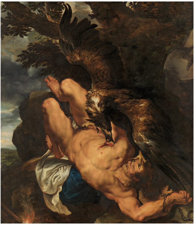 Zincire Vurulmuş Prometheus, Prometheus Bound, Peter Paul Rubens, 1611–1618, Philadelphia Museum of Art