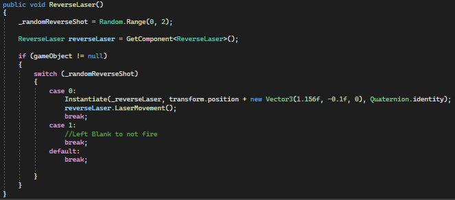Smart Enemy Rear Fire. Having the Enemy Fire if the Player is… | by ...