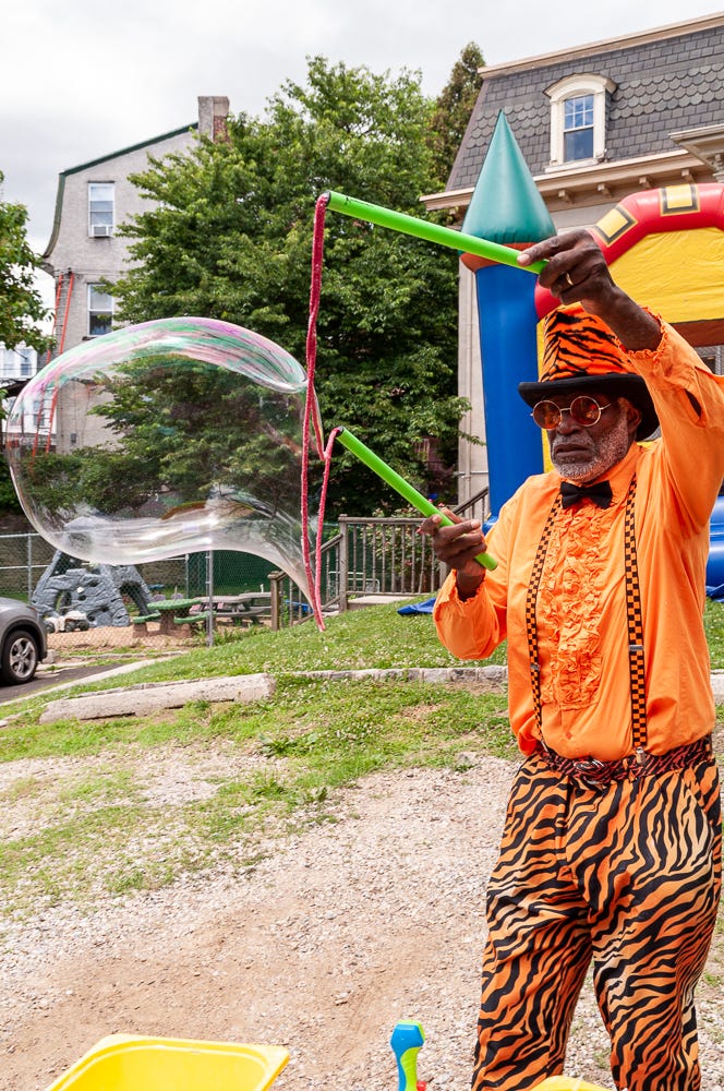 Photographed by Tieshka K. Smith in 2022 at the 16th annual Philadelphia Juneteenth Festival in Germantown. This image is protected by copyright.