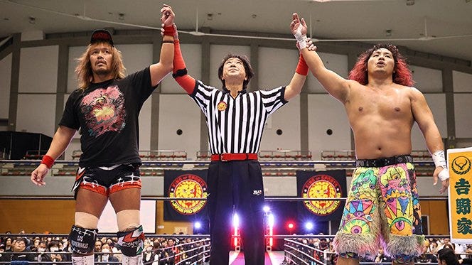 World Tag League B Block update: night 14