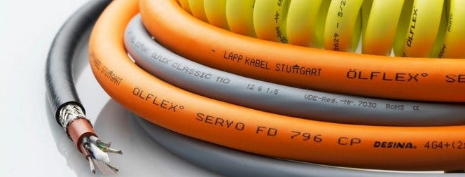 ÖLFLEX® Flexible Power & Control Cables, LAPP ÖLFLEX Cable