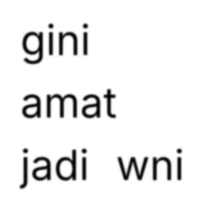 Aku WNI. Lalu Kenapa? — JournalDay