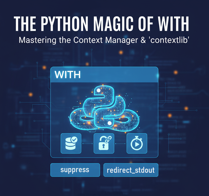 The Python Magic of with: Mastering the Context Manager and contextlib ...