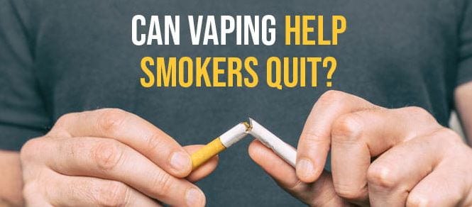 Does vaping help people QUIT SMOKING?