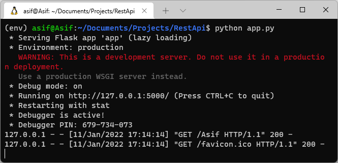 HTTP REST API using Flask in python - Asif Shaik - Medium