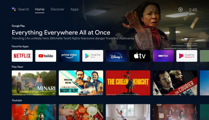 Google app for Android TV – Apps no Google Play