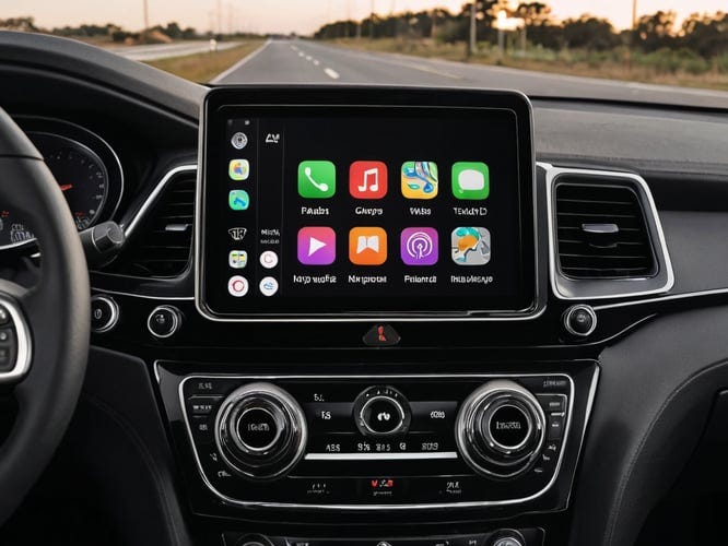 Adattatore Wireless CarPlay E Android Auto - Plug & Play, WiFi 5.8GHz, BT 5.0, Chip Ad Alte Prestazioni, Controllo Vocale - 2
