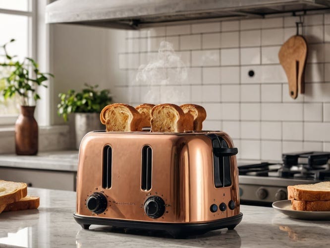 Copper toasters. Introducing a twist on the classic… by Todd Hill
