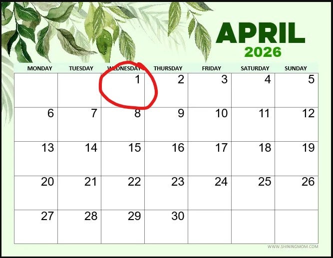 Not Another April Fools’ Hoax