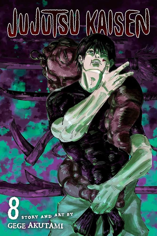 Jujutsu Kaisen Comic vol.8 by Gege Akutami And It’s Indonesian Version by Novia Nurfachri
