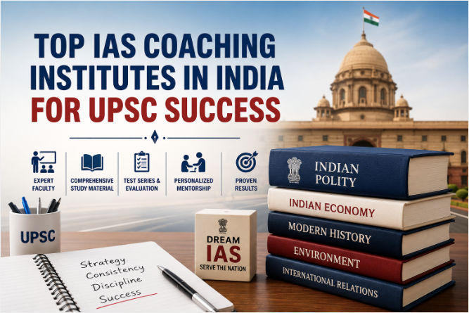 Top IAS Coaching Institutes in India for UPSC Success