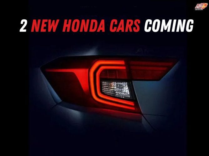 2 new Honda cars coming in 2024 by Moman Jan, 2024 Medium