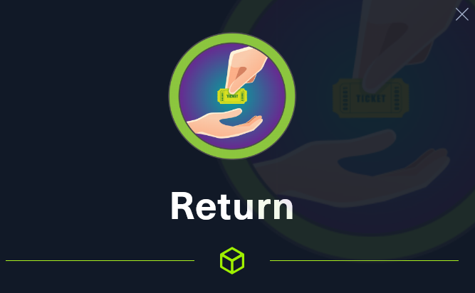 Return | HTB Writeup