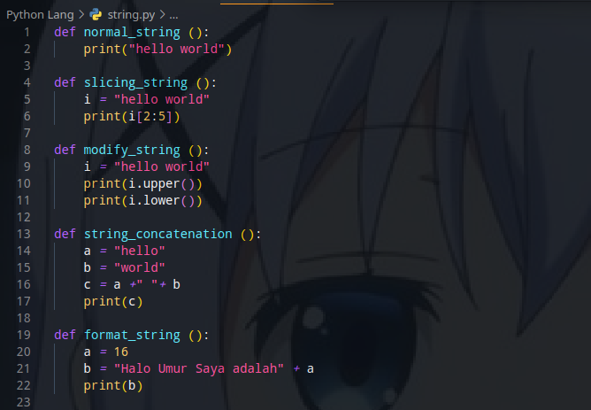Jenis String Pada Python. Pendahuluan | by Davian Naufal Fadhil | Medium