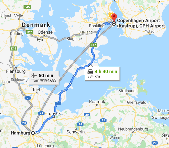 1. How far have you gone by Taxi ?Hamburg → Copenhagen | by Somebody-Radio  DJ | Medium