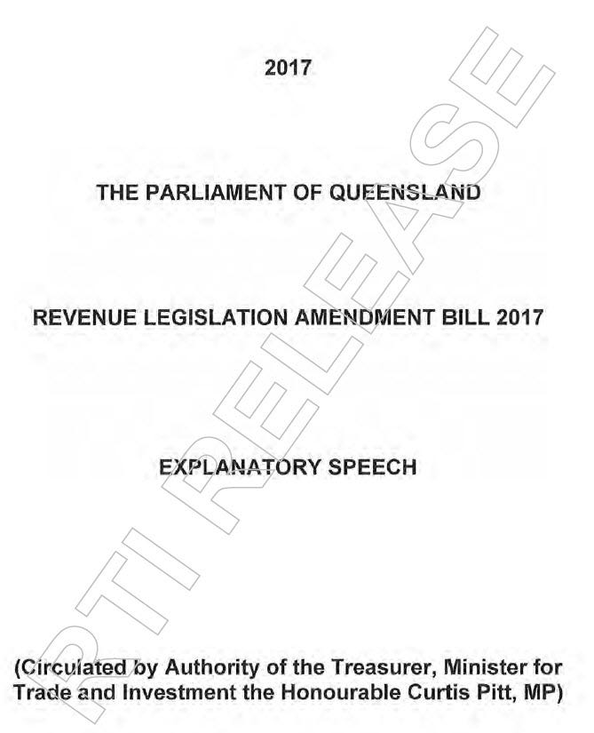Queensland Labor’s Land Tax & Absentee Surcharge on Australian citizens — justification is a
