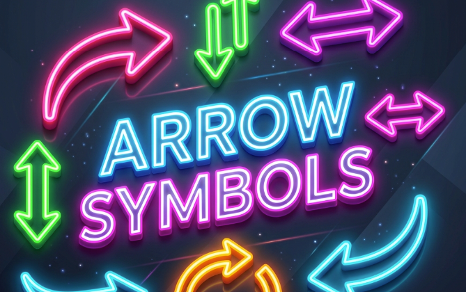 Complete list of arrow symbols with copy-paste functionality | by Kí Tự ...