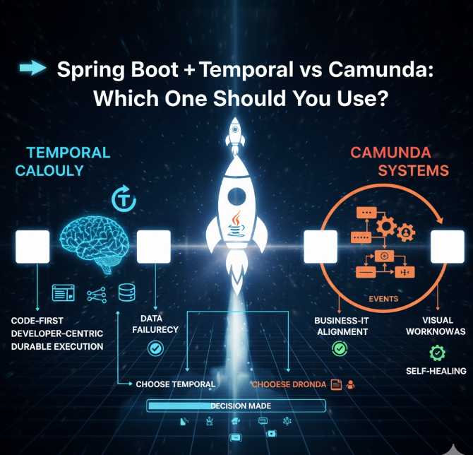 👉 Spring Boot + Temporal vs Camunda: Which One Should You Use?