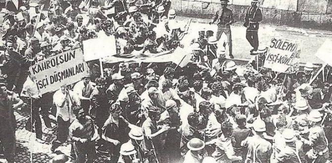 DİSK Yürüyüşü