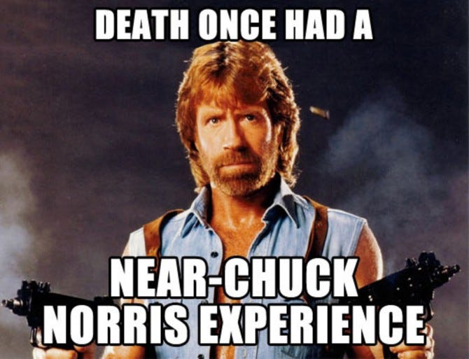 Let's Revisit Chuck Norris Facts. They seem less amusing today? | by Will  Leitch | Medium