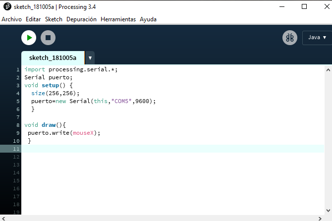 Using processing with arduino | by Rafael Noboa Del Solar | Medium