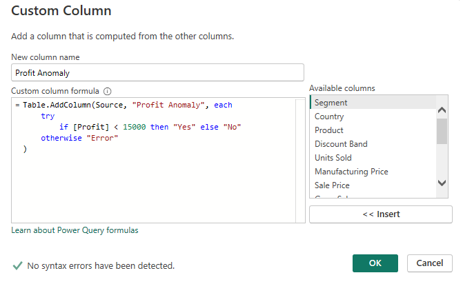 Exception Reporting in Power BI. Exception reporting in Power BI offers ...