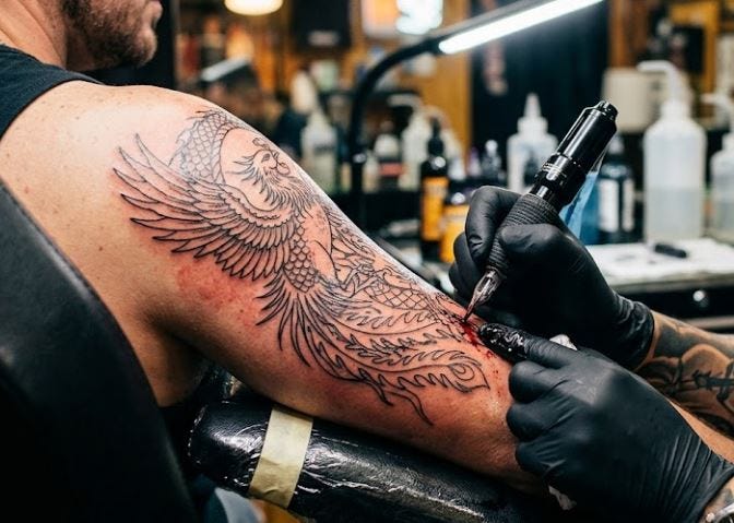 Mi primer tatuaje duró seis horas… y aprendí que los productos importan más de lo que imaginaba