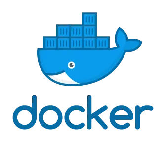 Docker logo and wordmark