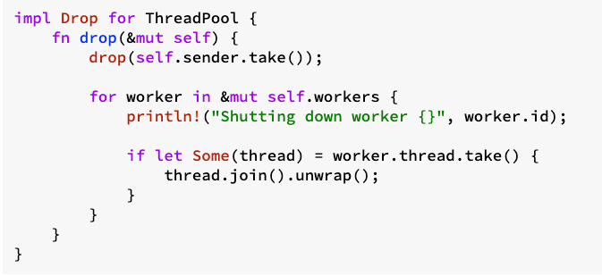 The Rust Programming Language— 20.3 Graceful Shutdown and Cleanup | by ...