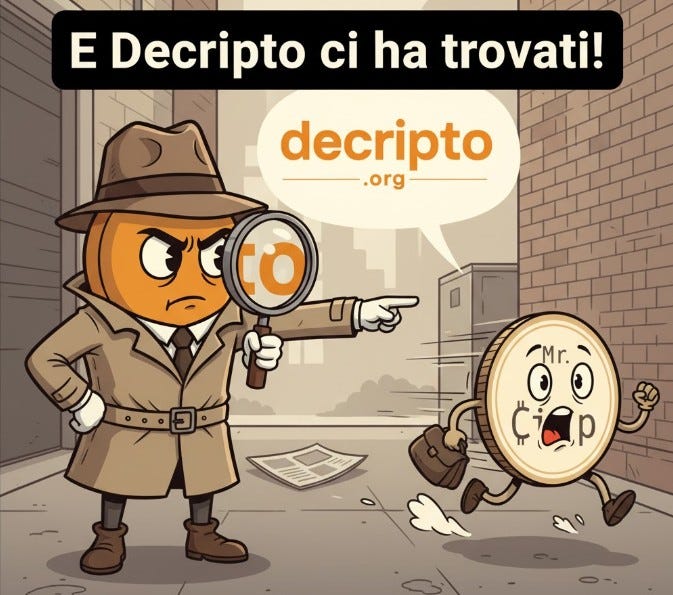 Crypto, educazione e “caccia alle truffe”: quando l’informazione diventa (troppo) giudice