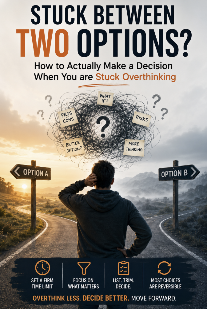 How to Stop Overthinking and Finally Make a Decision