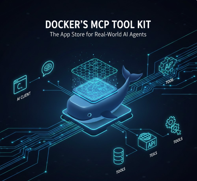 DOCKER’S MCP TOOL KIT: The App Store for Real-World AI Agents DOCKER’S MCP TOOL KIT: The App Store for Real-World AI Agents
